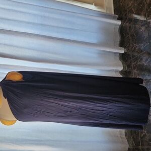 ANTONIO MELANI One-Shoulder Navy Dress